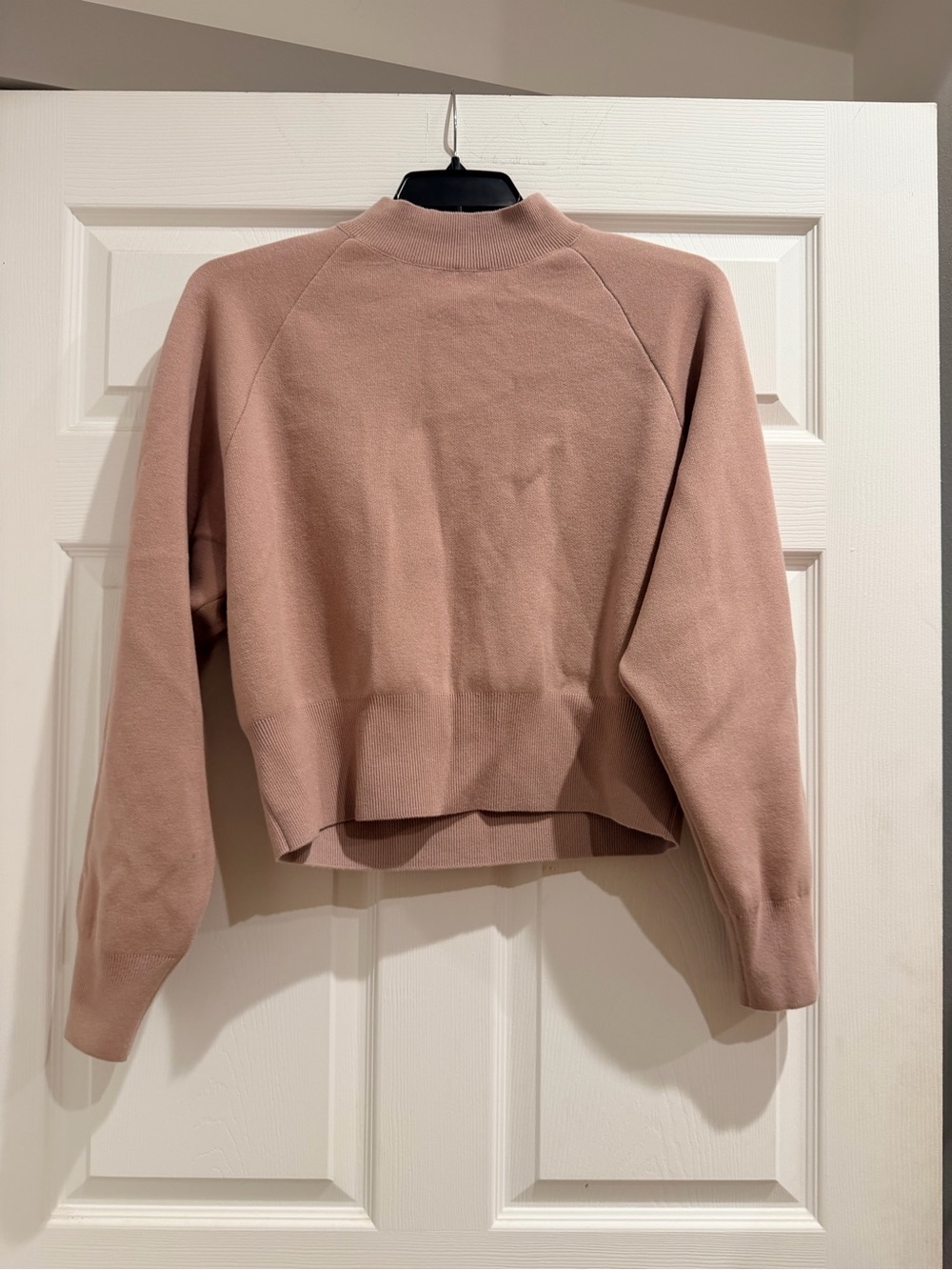 Canada goose Blush Pink Mock-Neck Sweater